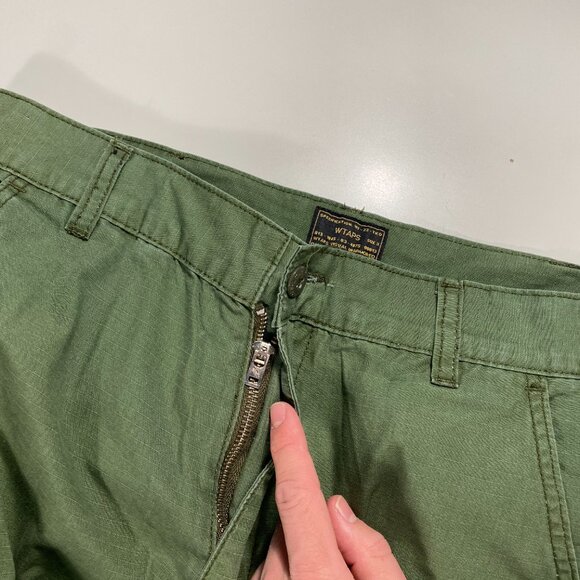 Wtaps Uparmored Mil-spec Ripstop Baggy fit Adjustable Cargo Pants size 3 / 32x28 - Picture 5 of 12